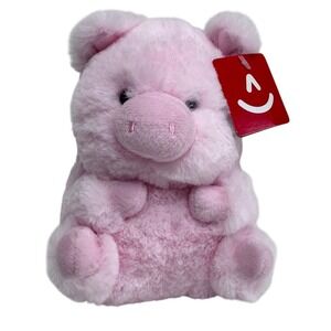 Aurora World Pink Pig Plush Stuffed Animal Eco-Friendly 5" NWT 2022 Soft Nursery
